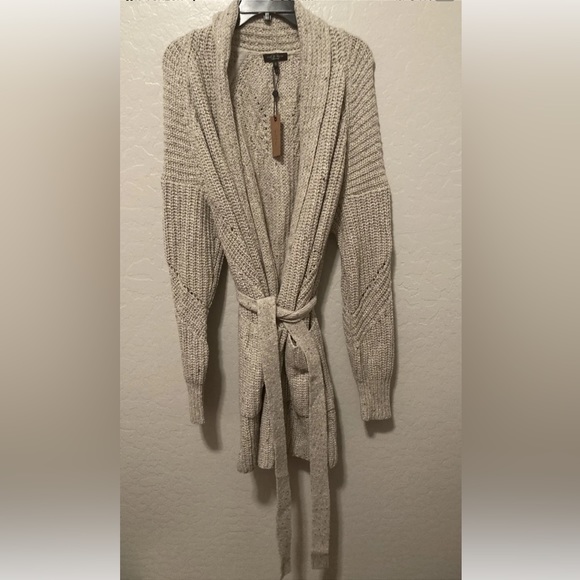 $565 RAG & BONE Eco Donegal  Wool Blend Cardigan Sweater| - Picture 3 of 6